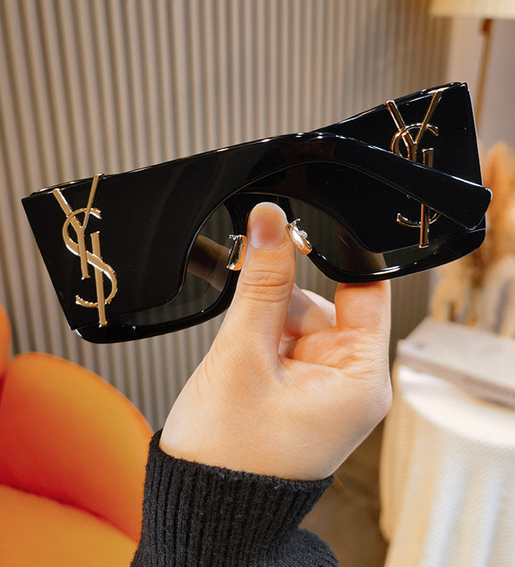 2024 Fashion-Buchstaben Polarisierte Sonnenbrille