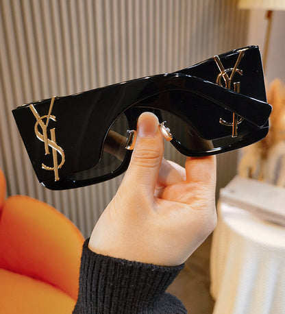 2024 Fashion-Buchstaben Polarisierte Sonnenbrille