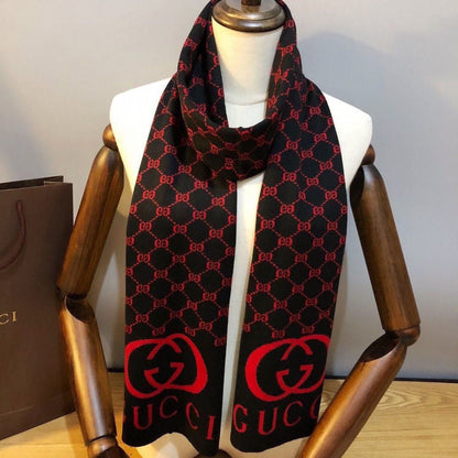 Unisex warmer Kaschmirschal mit Prägung