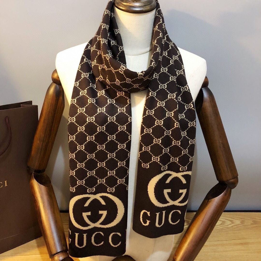 Unisex warmer Kaschmirschal mit Prägung