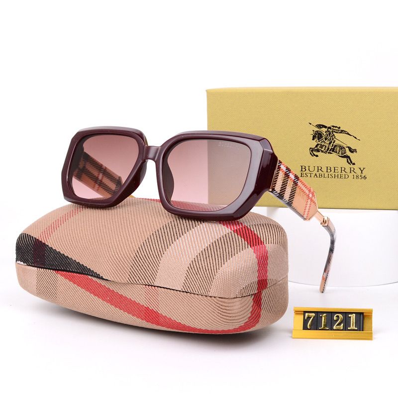 Polarisierte Retro-Sonnenbrille mit Schachbrettmuster