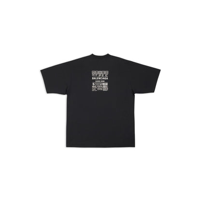 HERREN PFLEGEETIKETT T-SHIRT MITTLERE PASSFORM