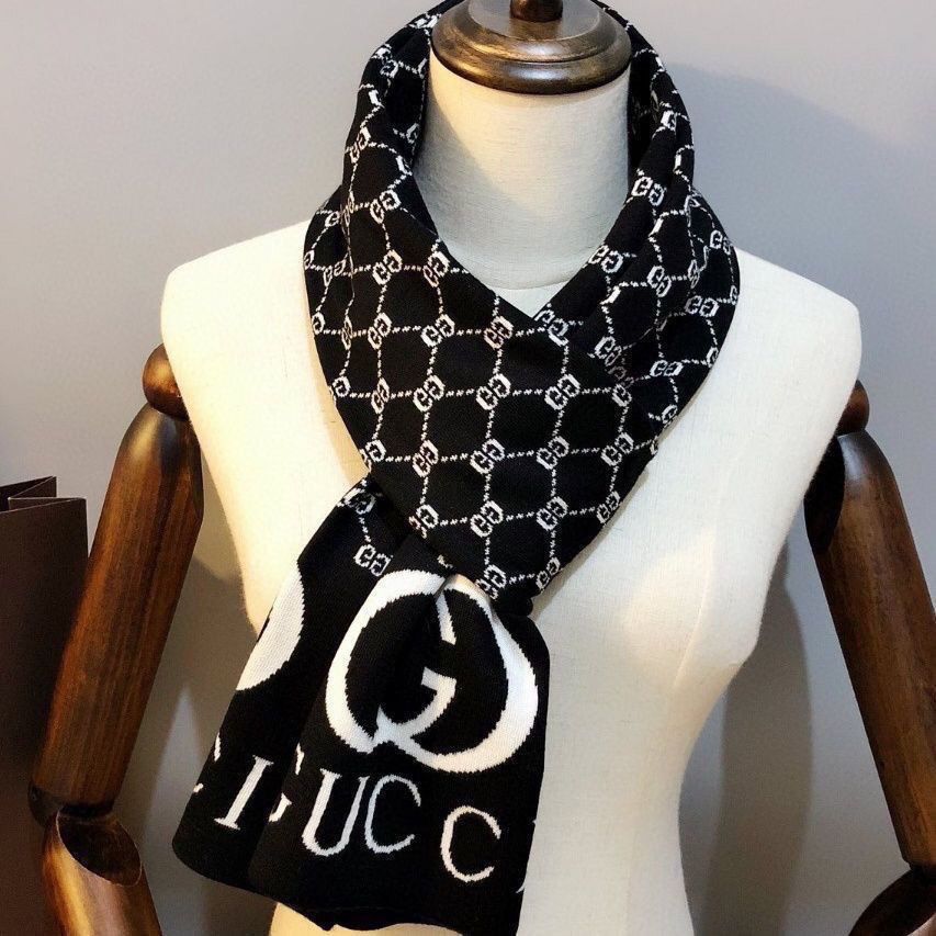 Unisex warmer Kaschmirschal mit Prägung
