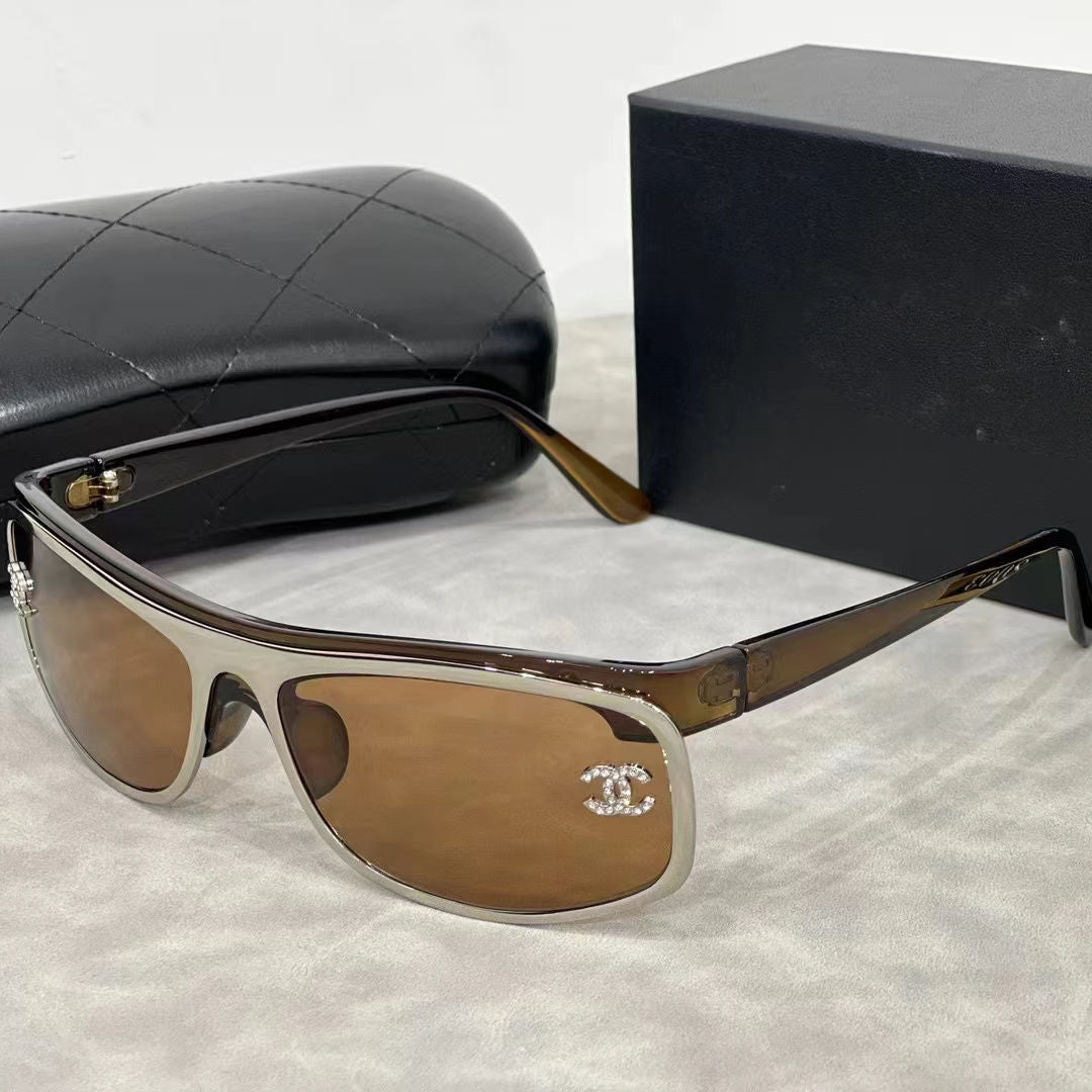 Damen-Shield-Sonnenbrille