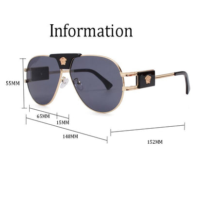 Klassische Piloten-Cool-Sonnenbrille