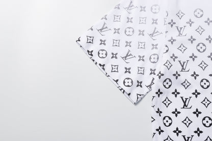T-Shirt mit Retro-Front- und Rückenprint