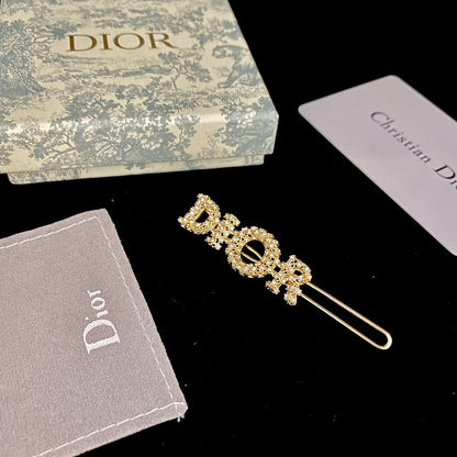 Haarspange mit Diamanten und Gold