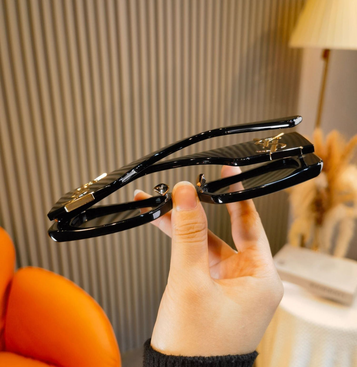 2024 Fashion-Buchstaben Polarisierte Sonnenbrille