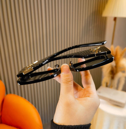2024 Fashion-Buchstaben Polarisierte Sonnenbrille