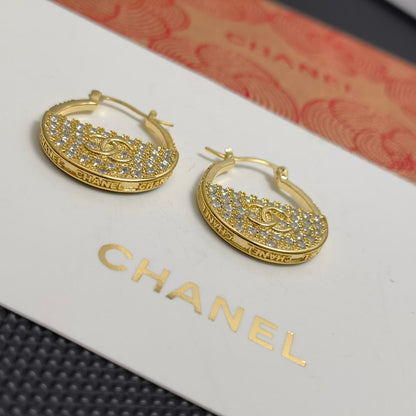 Neue Mode Diamant-Creolen
