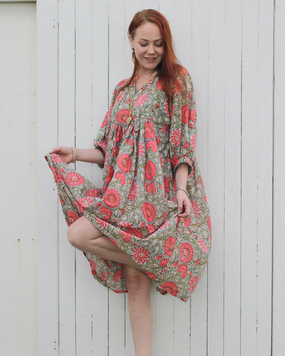 Hawa Minikleid mit Blumenmuster