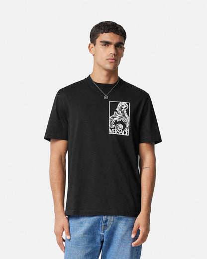 Sprühdruck-T-Shirt