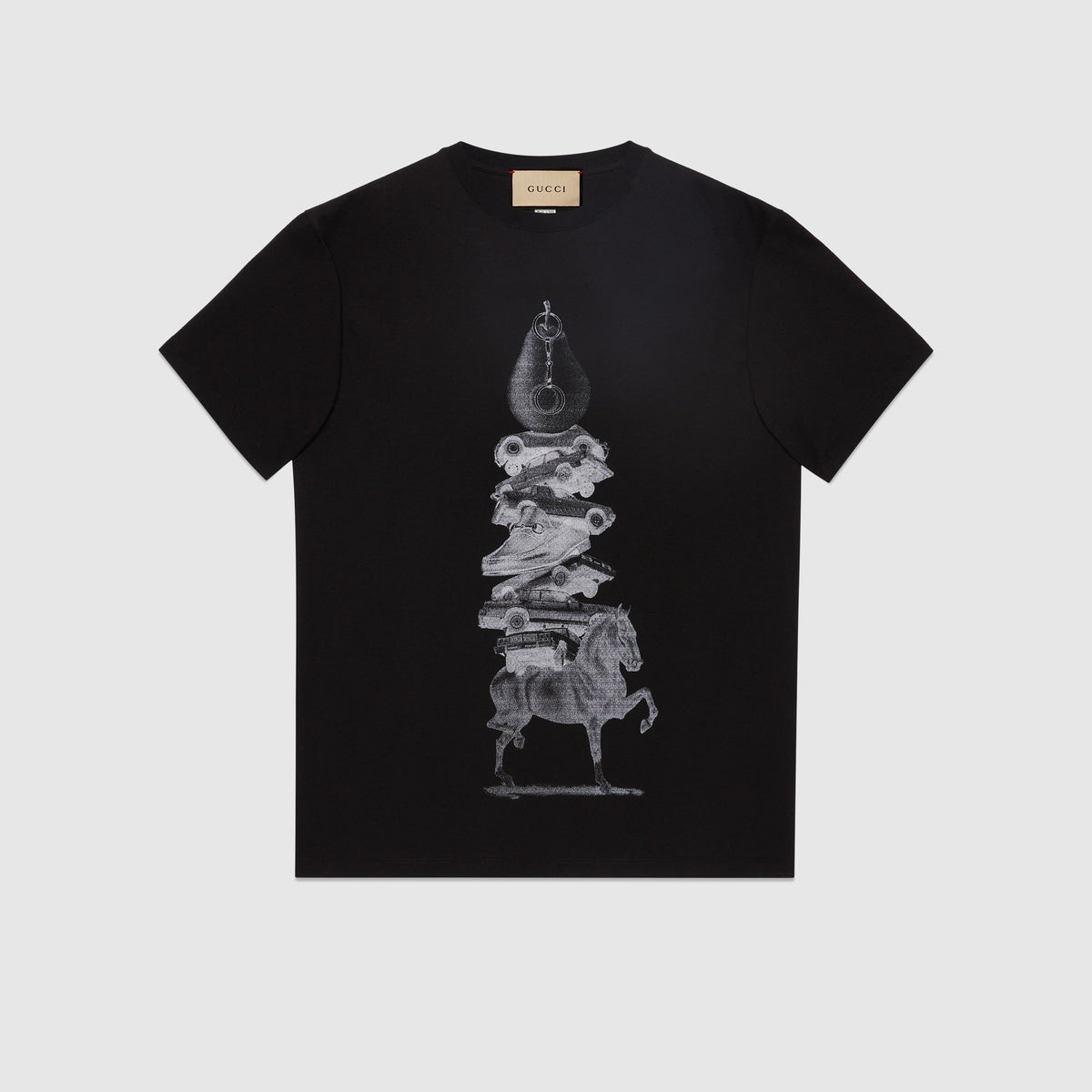 T-Shirt mit Pferdeaufdruck
