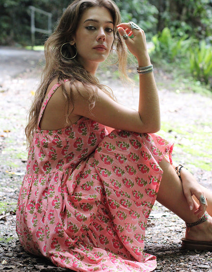Leela Minikleid in Rosa