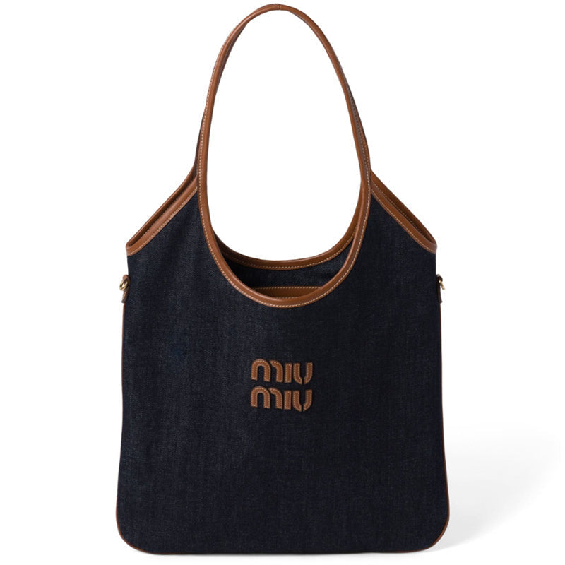 Retro-Denim-Stofftasche