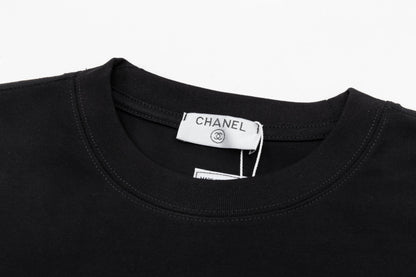 2025ss Neues Baumwoll-Kurzarm-T-Shirt