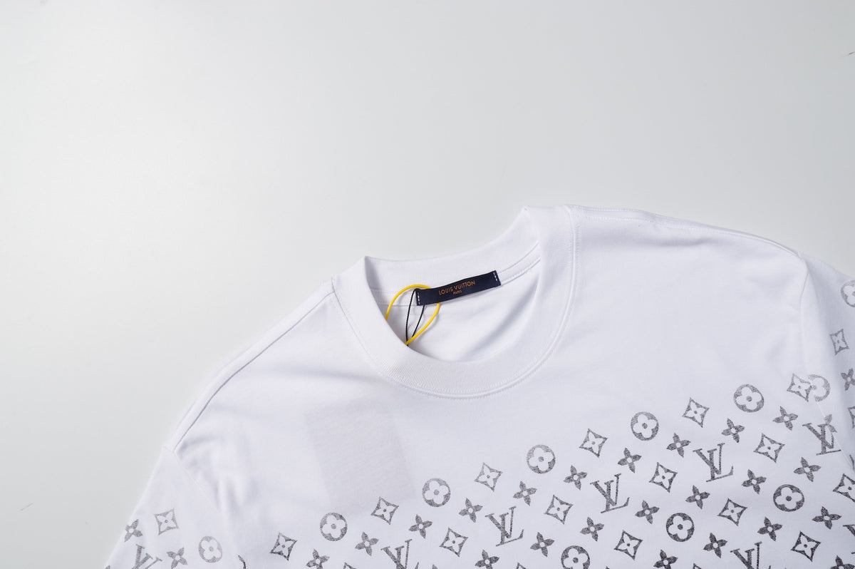 T-Shirt mit Retro-Front- und Rückenprint