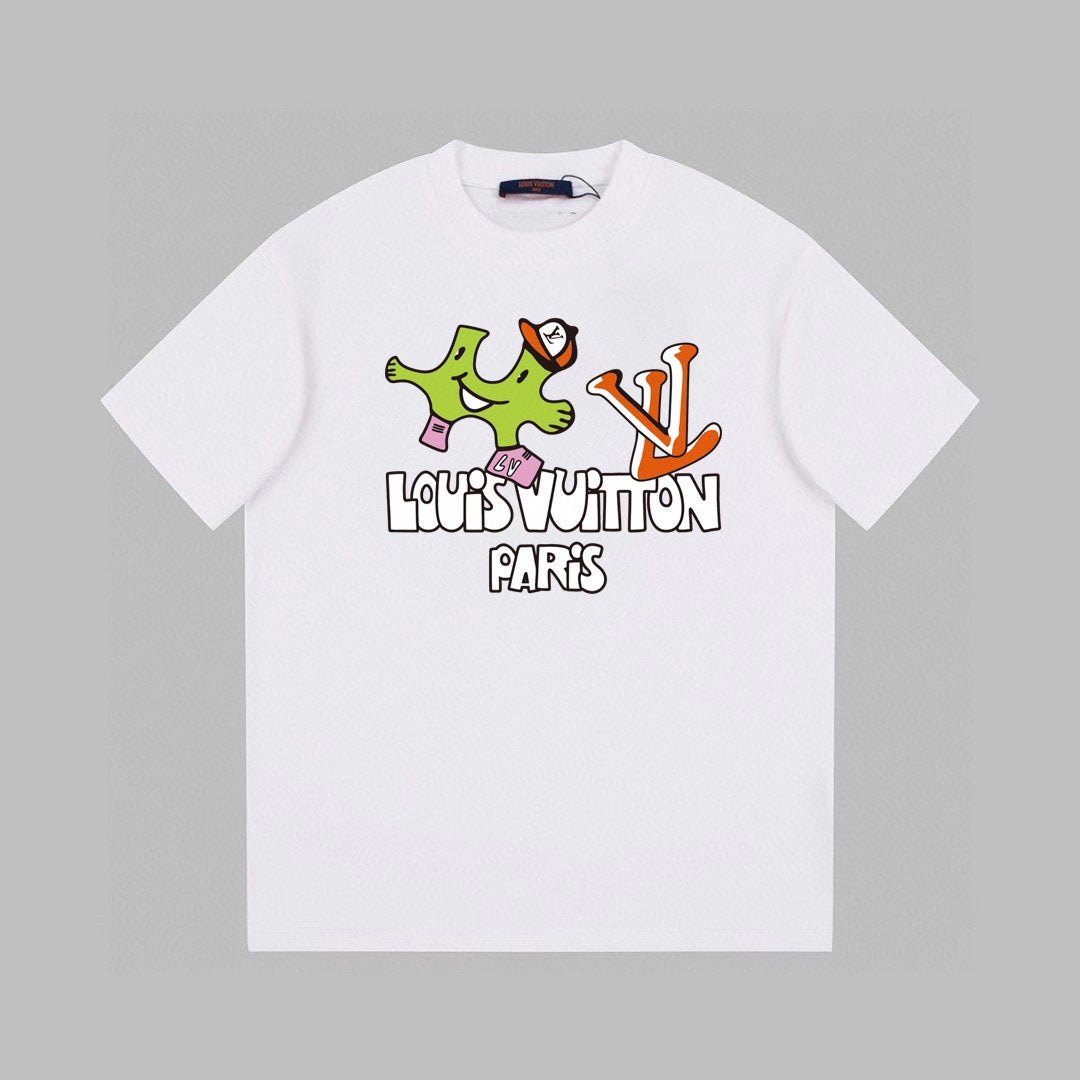 T-Shirt mit Cartoon-Aufdruck