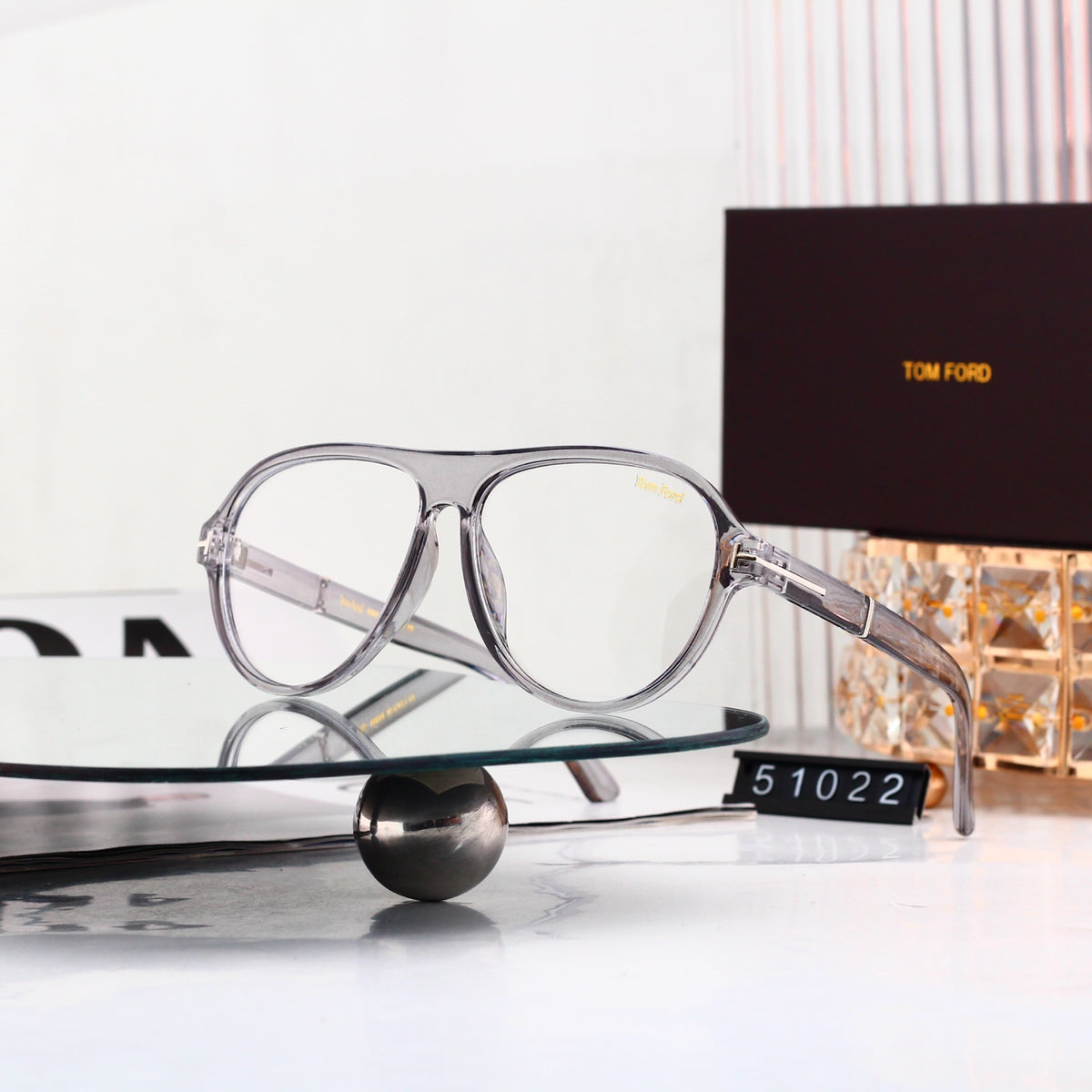 13 Color Classic Pilot Optical Eyeglasses - 51022