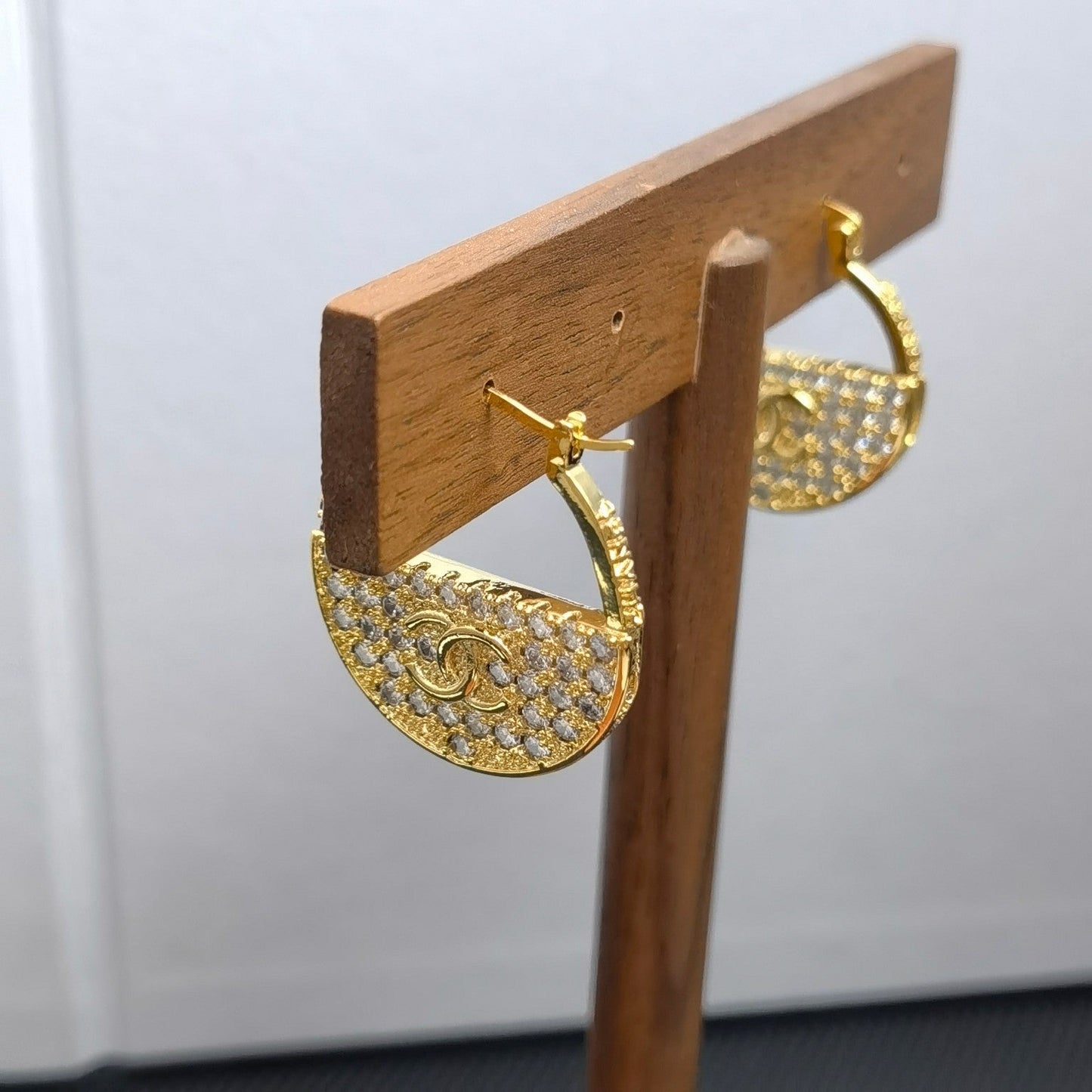 Neue Mode Diamant-Creolen