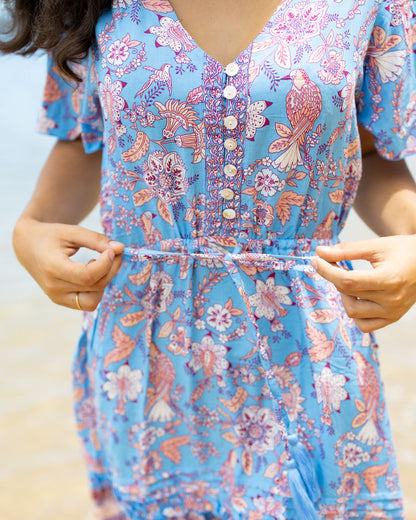 Aqua Sunbird kurzes Kleid