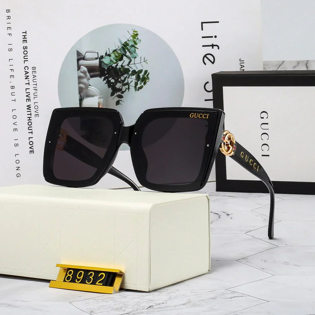 4 Colors Korean Style Large Accessories Fashion Sunglasses 8932