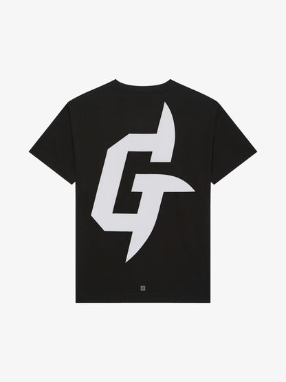 Oversize-T-Shirt mit Rider-Motiv