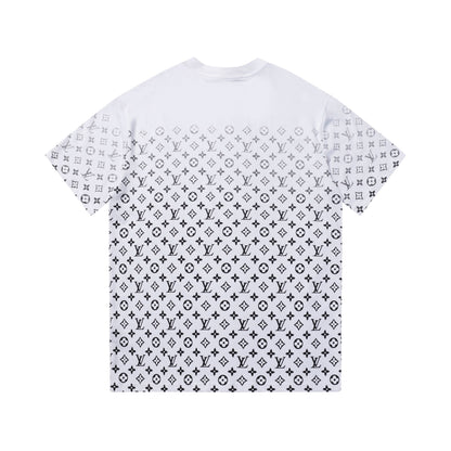 T-Shirt mit Retro-Front- und Rückenprint