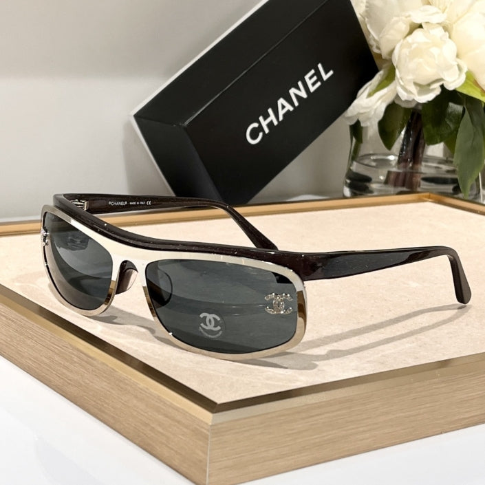 Damen-Shield-Sonnenbrille