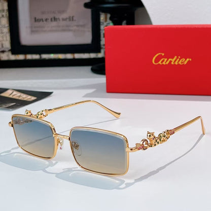 7 Color  Diamond Cheetah Sunglasses 20118
