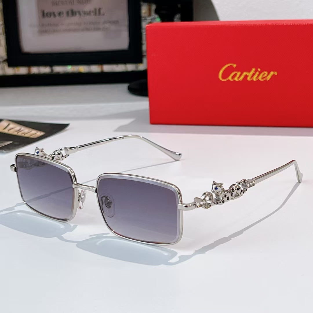 7 Color  Diamond Cheetah Sunglasses 20118