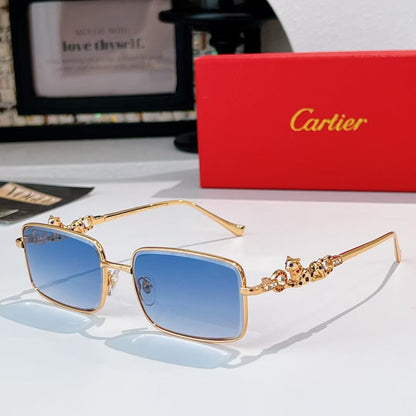 7 Color  Diamond Cheetah Sunglasses 20118