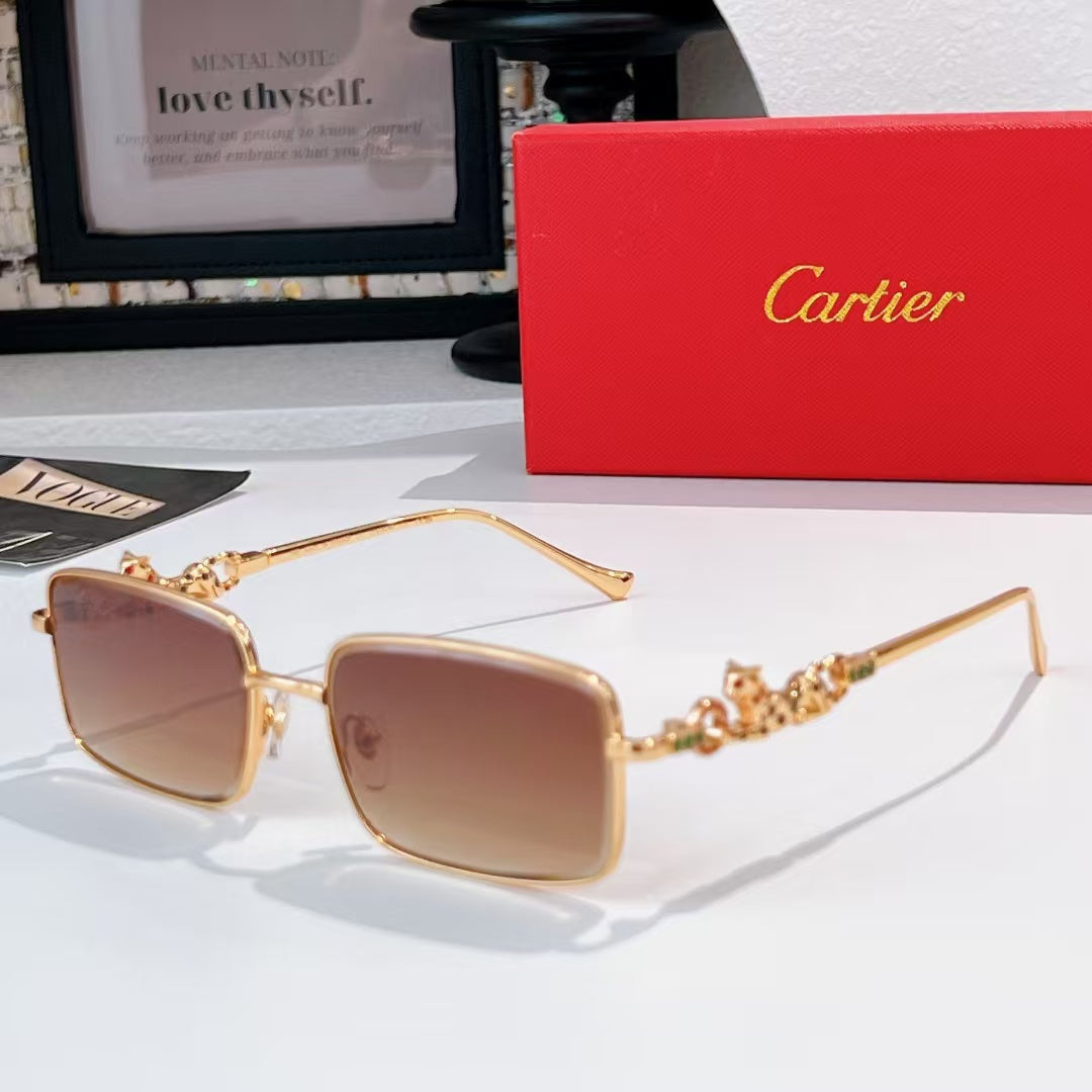 7 Color  Diamond Cheetah Sunglasses 20118