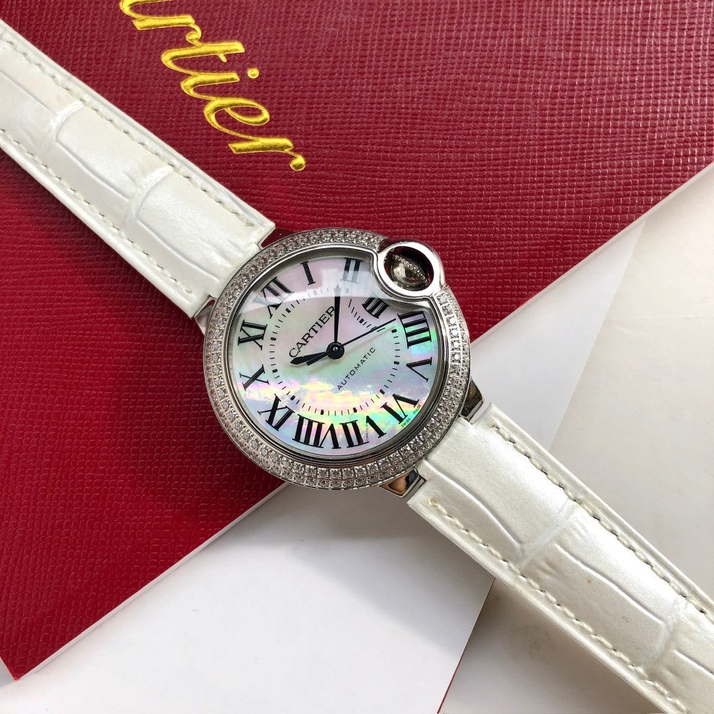 Premium Stainless Steel Mechanical Watch 4 Style Options Crystal Marker Design Elegant Luxury Look