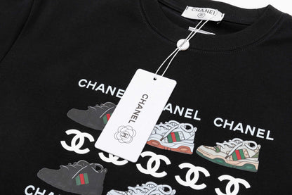 2025ss Neues Baumwoll-Kurzarm-T-Shirt