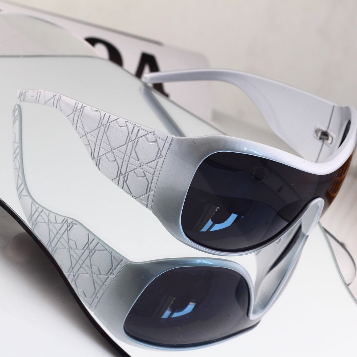 9 Color Futuristic Shield Sunglasses - 51023