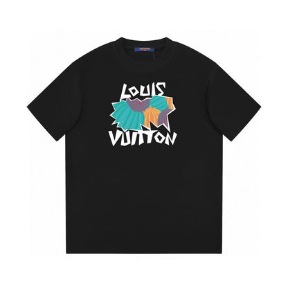 T-Shirt mit unregelmäßigem Muster
