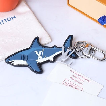 Personalisierter Haifisch-Schlüsselanhänger