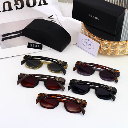 Polarized Sunglasses Personality Rivet Small Round Frame Sunglasses 3337