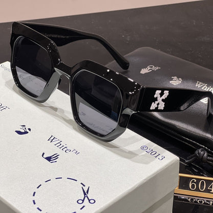 Quadratische Gestell Trendy Mode Sonnenbrille