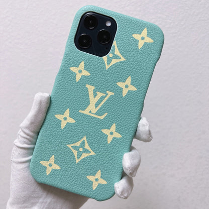 Fashion-Lederhülle mit Aufdruck