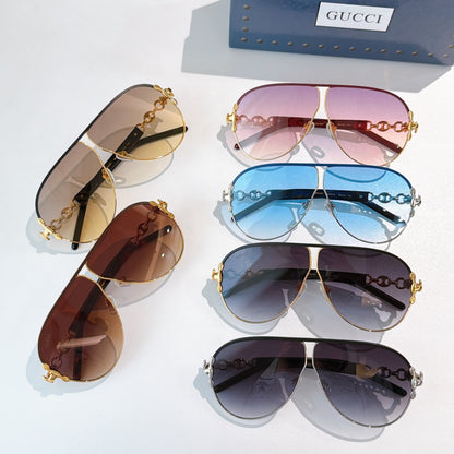 6 Color Rimless Aviator Sunglasses - 2307
