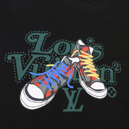 Schuhe Print T-Shirt