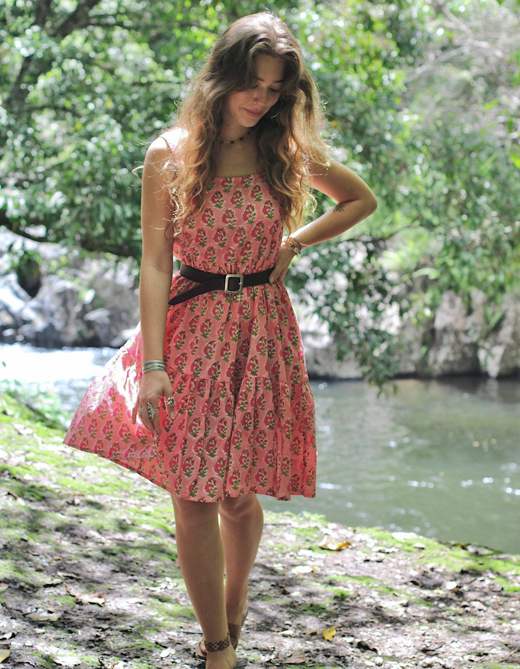 Leela Minikleid in Rosa