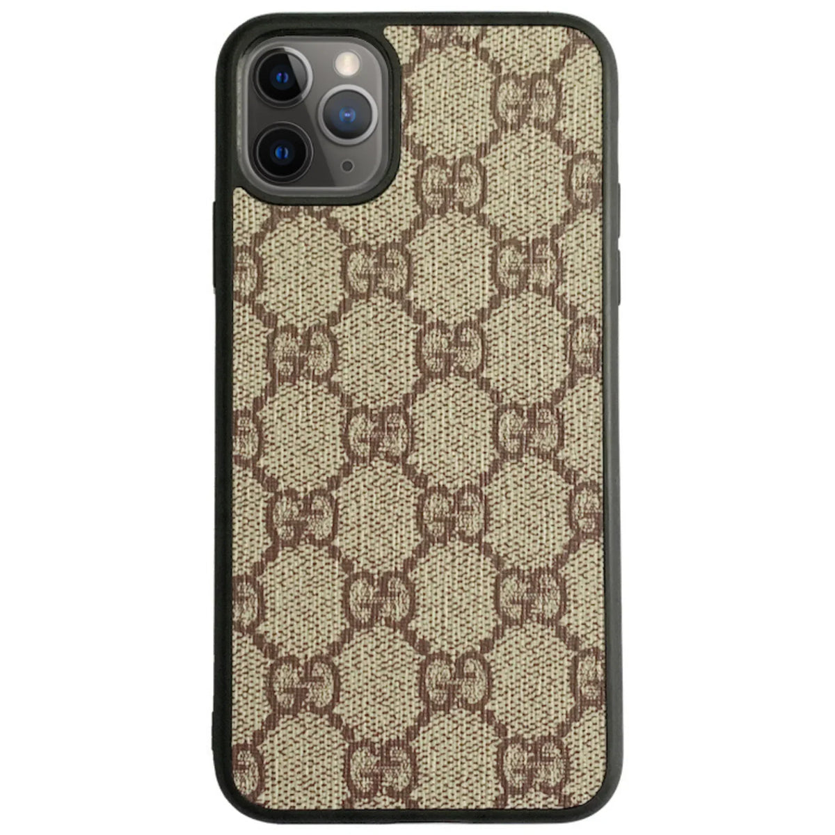 BEIGE LOGO LEDER ETUI