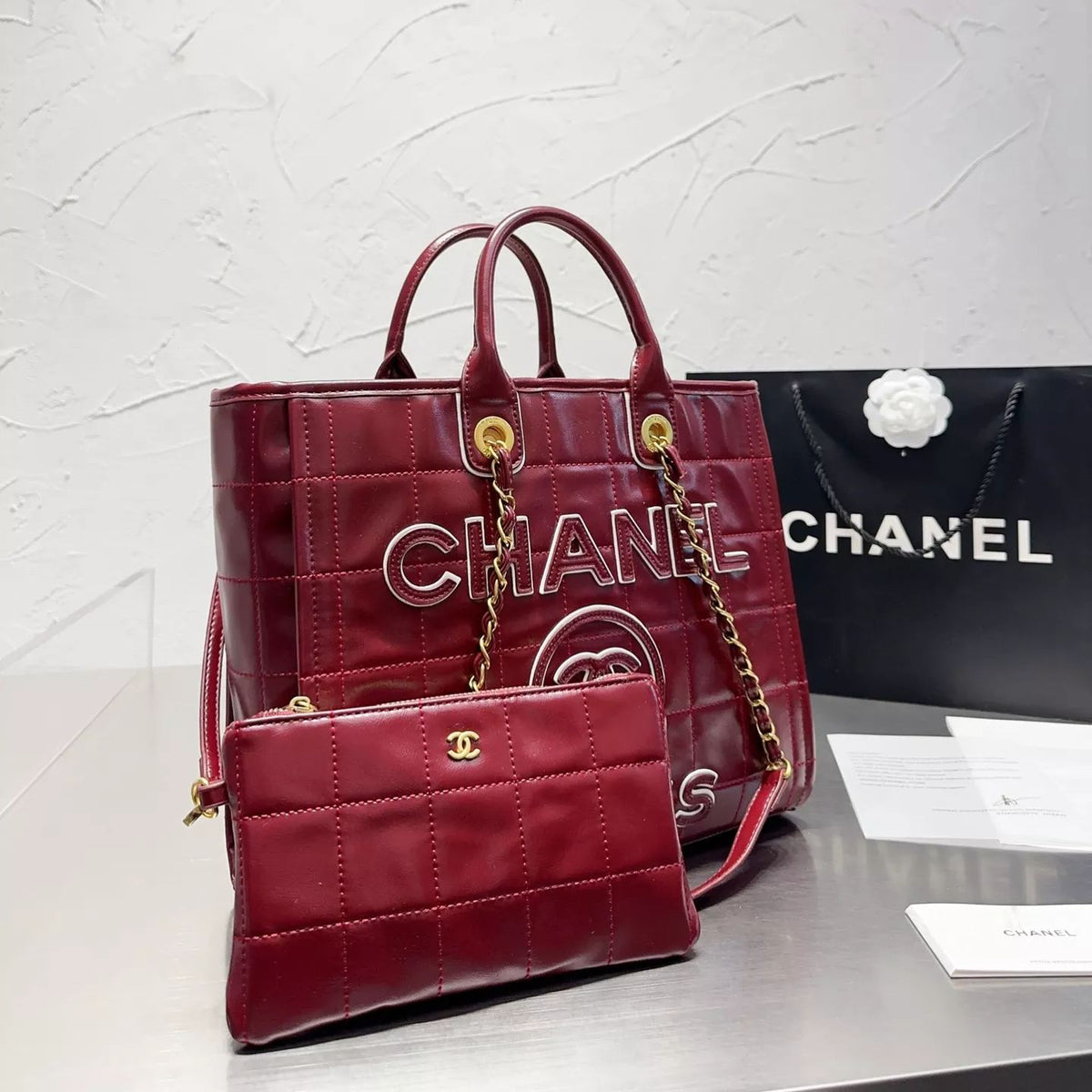 22s Große Ledertasche (Shopper)