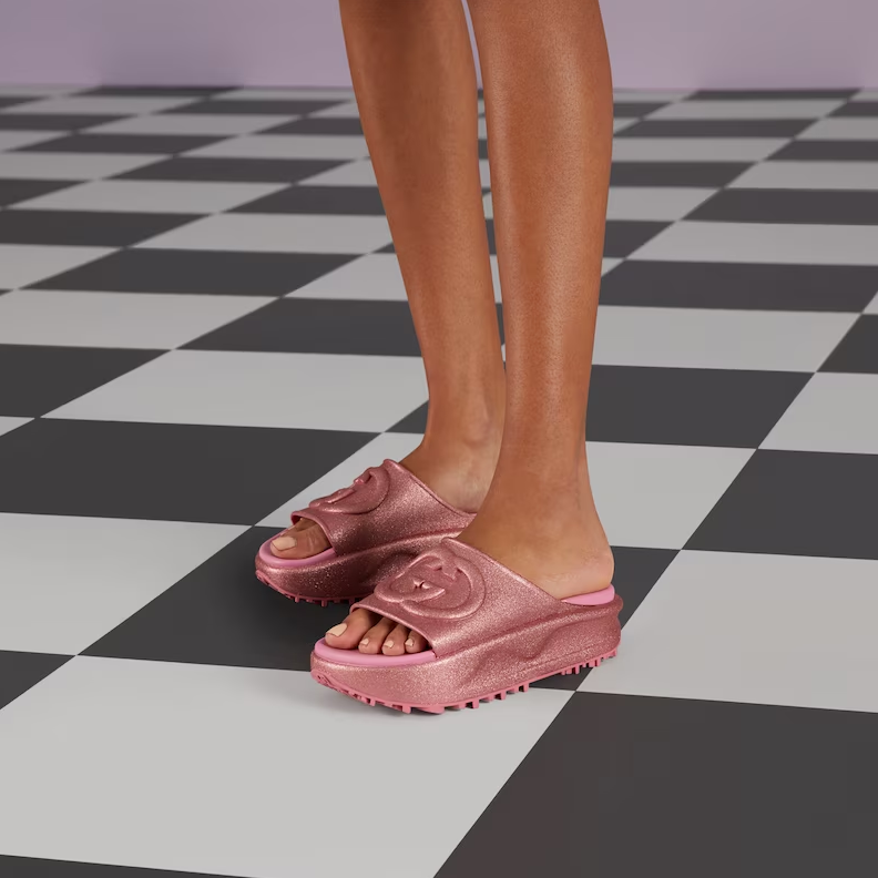 Fashion Colorful Platform Slippers