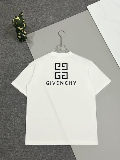 1105 Neues klassisches T-Shirt mit Monogramm-Print