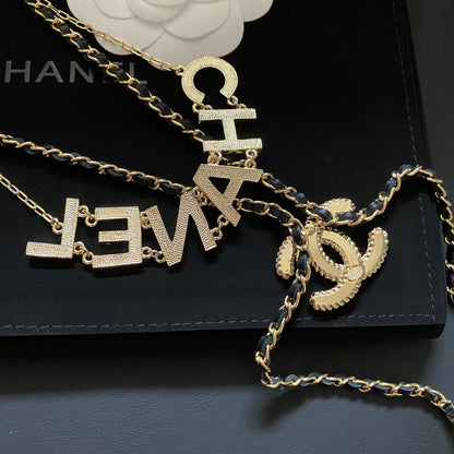 Mode-Diamant-Doppelkette