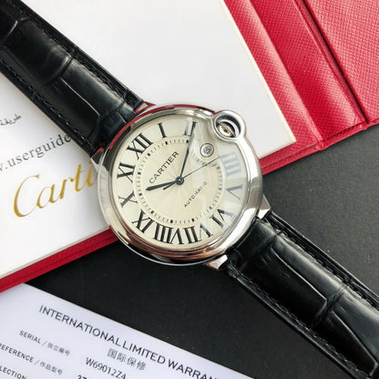 Premium Stainless Steel Mechanical Watch 11 Style Options Crystal Bezel Roman Numeral Design Luxury Look